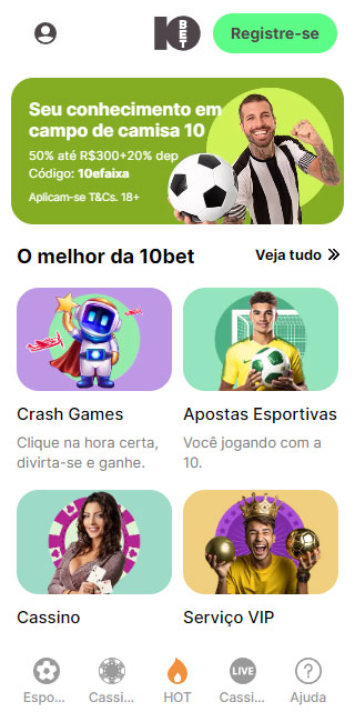 10bet Casino Mobile App
